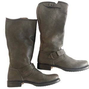 New Frye Veronica Slouch Black Size 9M
